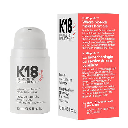 full-size leave-in molecular repair hair mask